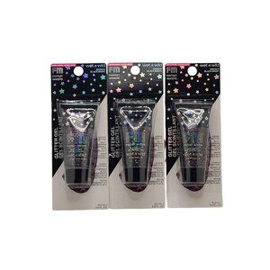 3 Pack Wet N Wild Fantasy Makers Glitter Gel - Black Magic 0.5 FL OZ